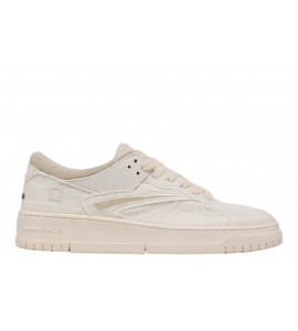 DATE uomo M441-TO-FG-WH TORNEO FRINGED WHITE