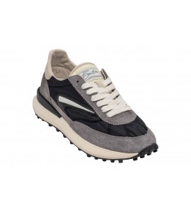 DATE UOMO M441-AT-NY-BV ATHLETA NYLON BLACK-IVORY