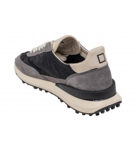 DATE UOMO M441-AT-NY-BV ATHLETA NYLON BLACK-IVORY