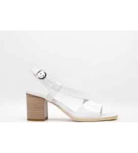 NERO GIARDINI SANDALO IN PELLE E410440D bianco