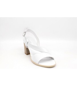 NERO GIARDINI SANDALO IN PELLE E410440D bianco