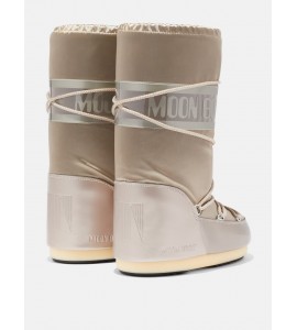 MOON BOOT ICON GLANCE PLATINO IN RASO