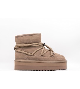COLORS OF CALIFORNIA Stivale platform look mountain