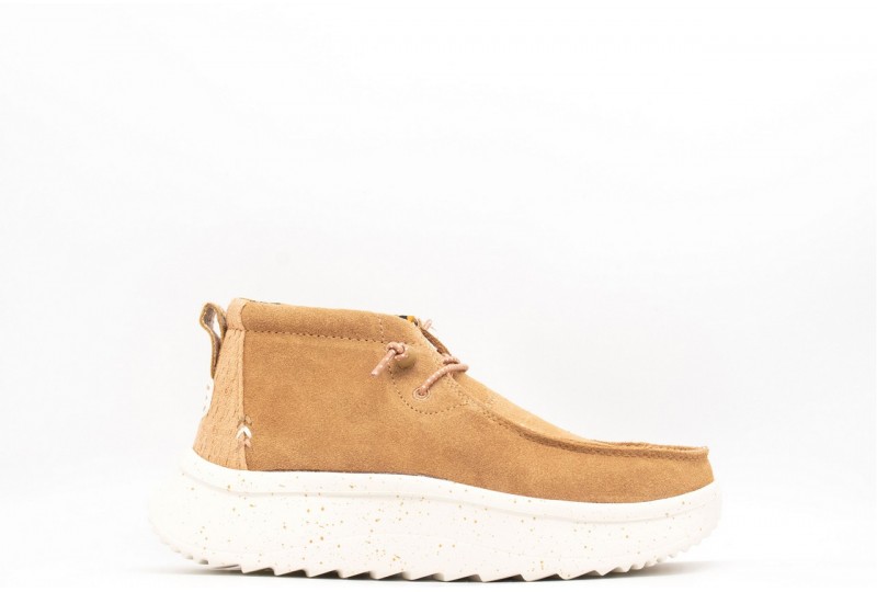 HEY DUDE Wendy peak hi suede w