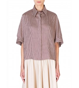 ALYSI CAMICIA OVER MICRO RIGA