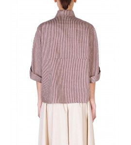 ALYSI CAMICIA OVER MICRO RIGA