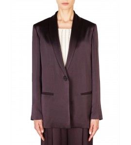 ALYSI BLAZER MONOPETTO SATIN