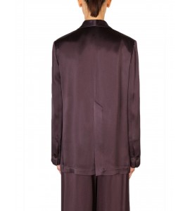 ALYSI BLAZER MONOPETTO SATIN