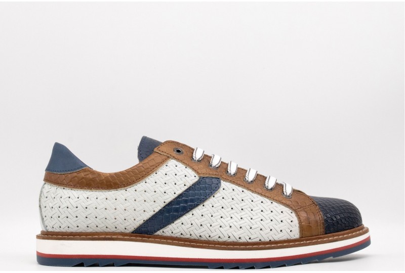 EXTON Sneakers Uomo Pelle...