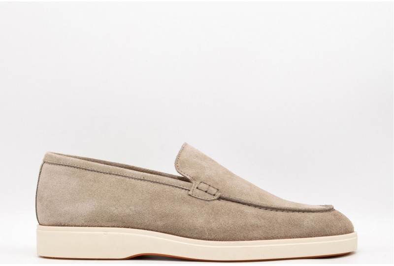 EXTON Mocassini Uomo Camoscio