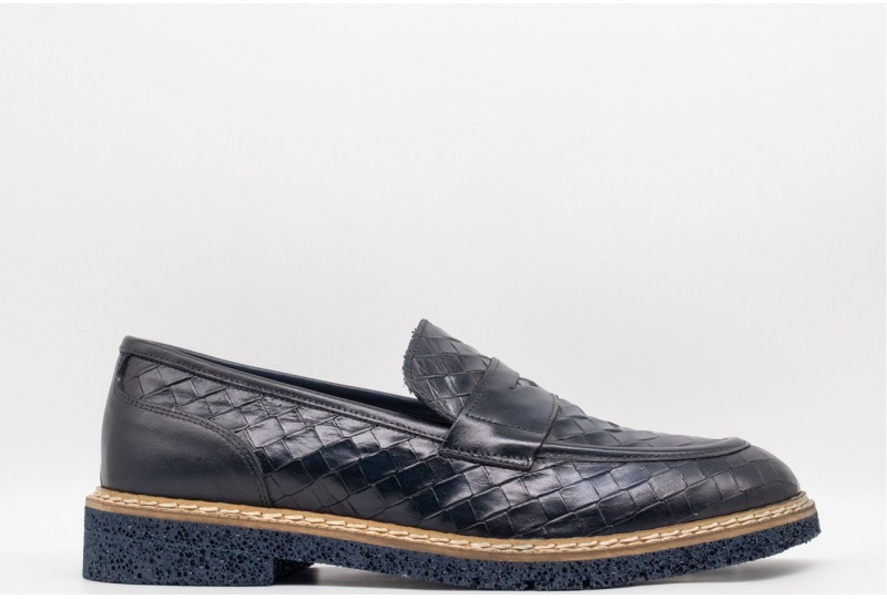 EXTON Mocassini Uomo Pelle...