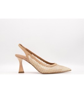 OVYE' Slingback In Rete Con Strass TRISTINE