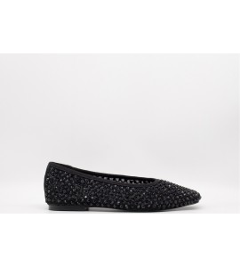 STEVE MADDEN BALLERINA A RETE CON STRASS