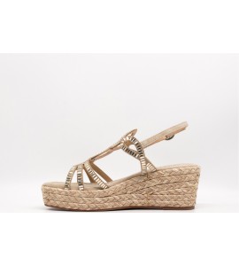 ALMA EN PENA Zeppa con micro strass