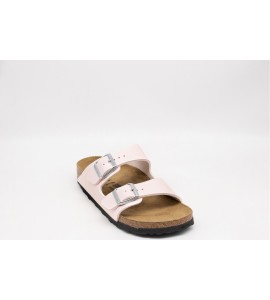 BIRKENSTOCK 1029511 ARIZONA SAFFIANO IRIDE ROSE 36