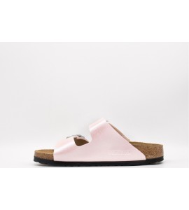 BIRKENSTOCK 1029511 ARIZONA SAFFIANO IRIDE ROSE 36