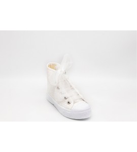 DEXCO SNEAKER IN PIZZO BAMBINA