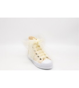 DEXCO SNEAKER IN PIZZO BAMBINA