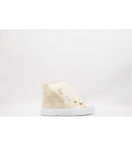 DEXCO SNEAKER IN PIZZO BAMBINA