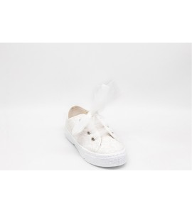DEXCO SNEAKER IN PIZZO BAMBINA