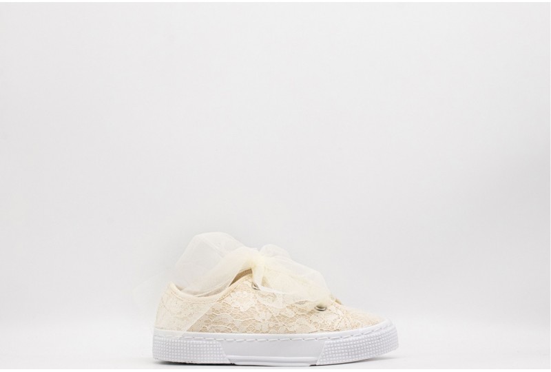 DEXCO SNEAKER IN PIZZO BAMBINA