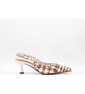 DONNA SERENA SLINGBACK INTRECCIATA
