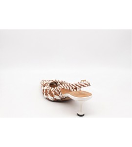 DONNA SERENA SLINGBACK INTRECCIATA