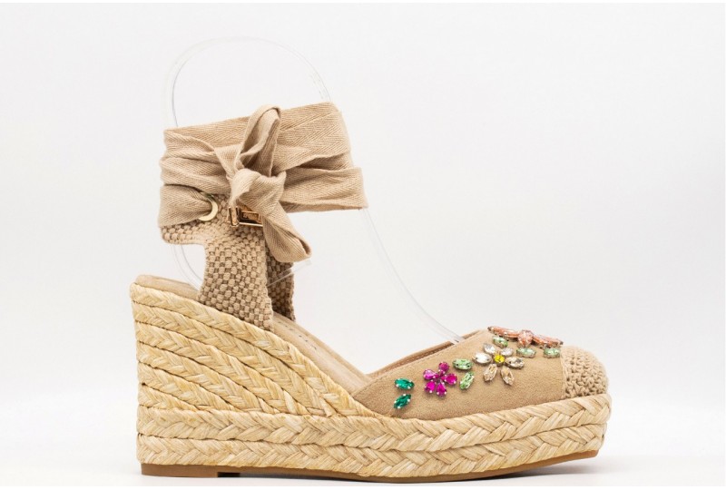 ALMA EN PENA Zeppa con strass