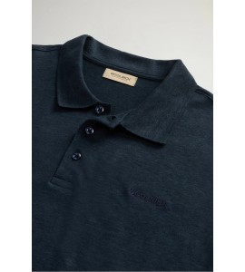 WOOLRICH Polo in puro lino