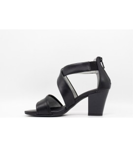 NERO GIARDINI SANDALO IN PELLE
