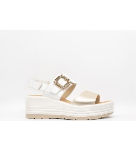 IGI &amp  CO Sandali con zeppa in pelle