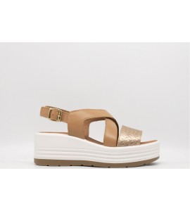 IGI &amp  CO Sandali con zeppa in pelle