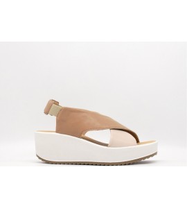 IGI &amp  CO Sandali con zeppa in pelle