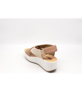 IGI &amp  CO Sandali con zeppa in pelle