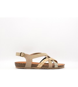 IGI&CO 7695633 NABUK SABBIA/PLATINO 35