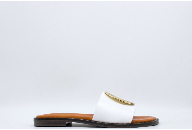 JEIDA CIABATTA IN PELLE