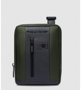 PIQUADRO Borsello uomo porta iPad®mini in tessuto riciclato
