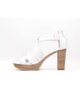 NERO GIARDINI SANDALO IN PELLE