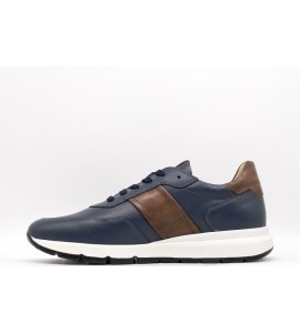 NERO GIARDINI SNEAKERS IN PELLE UOMO