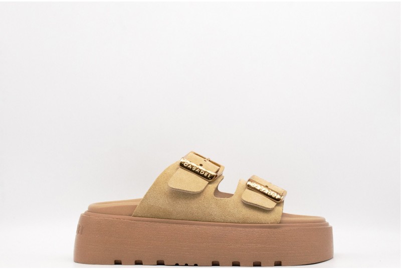 CASADEI CIABATTA MAXISUEDE