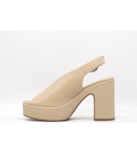 NERO GIARDINI SANDALO IN PELLE