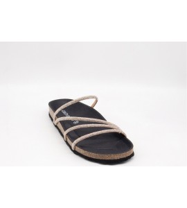 GRUNLAND Ciabatta con glitter SARA