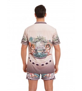 MOVE Camicia bowling stampata ANGEL