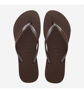HAVAIANAS Slim Logo Metallic