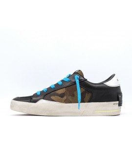 CRIME SNEAKER SK8 DELUXE BLACK MILITARY