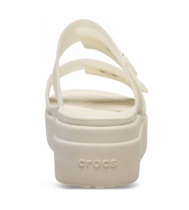 CROCS Brooklyn Buckle Frosted Low Wedge W