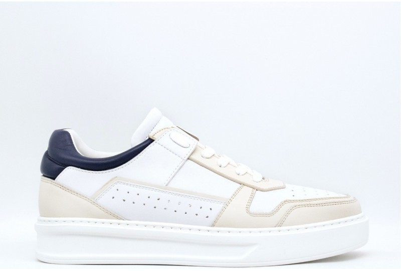 FABI SNEAKERS IN PELLE DI...
