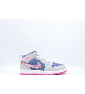 NIKE Jordan 1 Mid BAMBINA