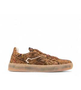 GIO + SNEAKERS ANIMALIER CON STRASS