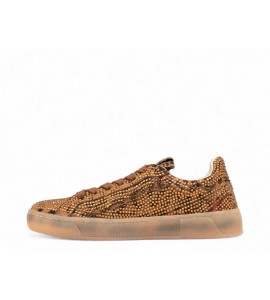 GIO + SNEAKERS ANIMALIER CON STRASS